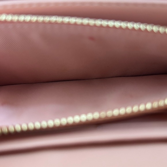 Coach Long Zip Around Wallet with Mystic Floral Print Peach - Picture 4 of 4